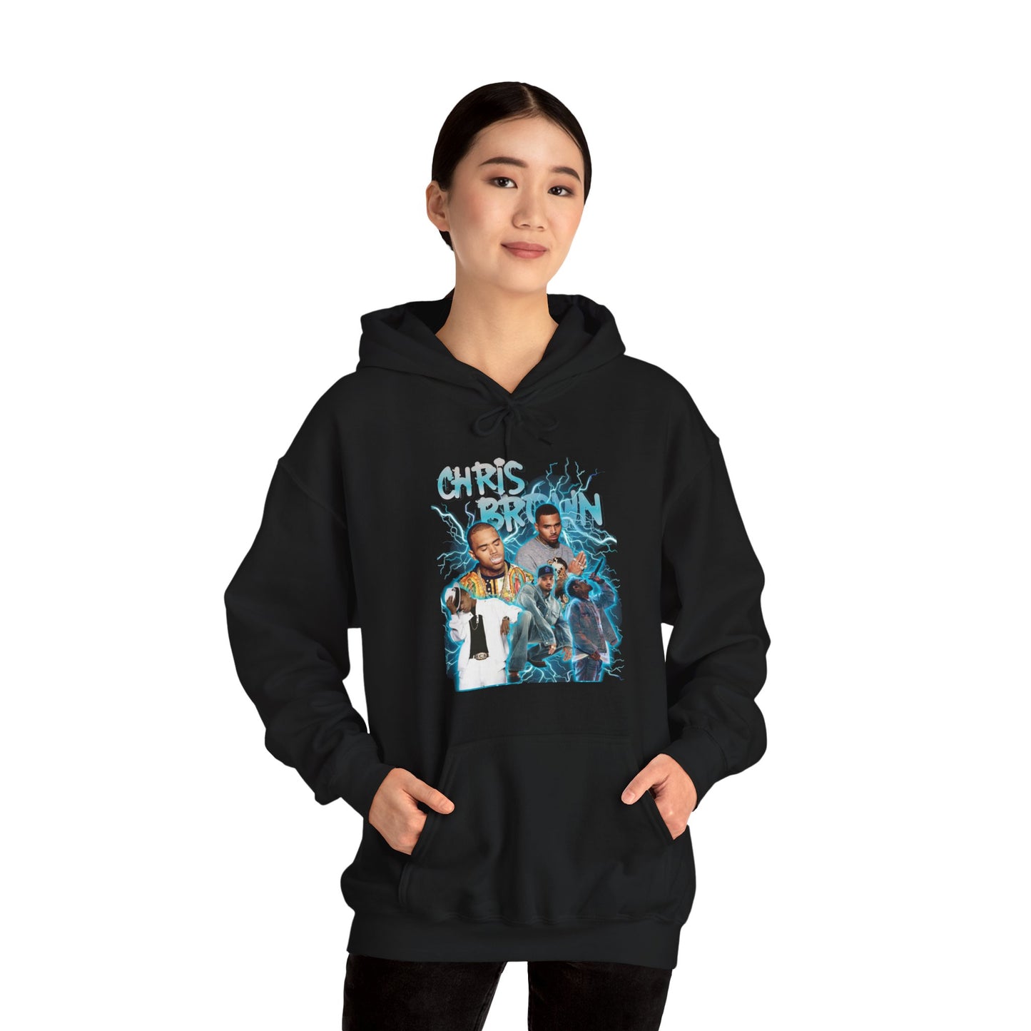 Chris Brown Y2K Vintage Concert Hoodie