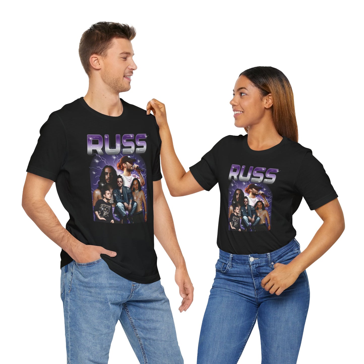 Russ Vintage Y2K Bootleg Concert T-Shirt