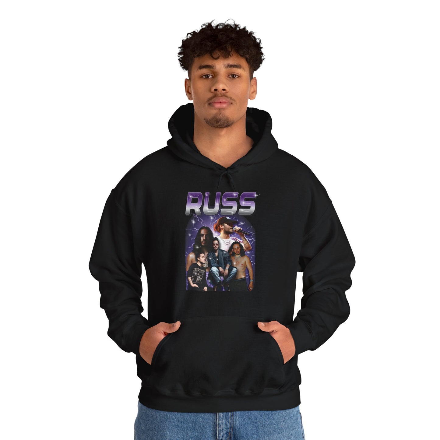 Russ Vintage Y2K Bootleg Concert Hoodie