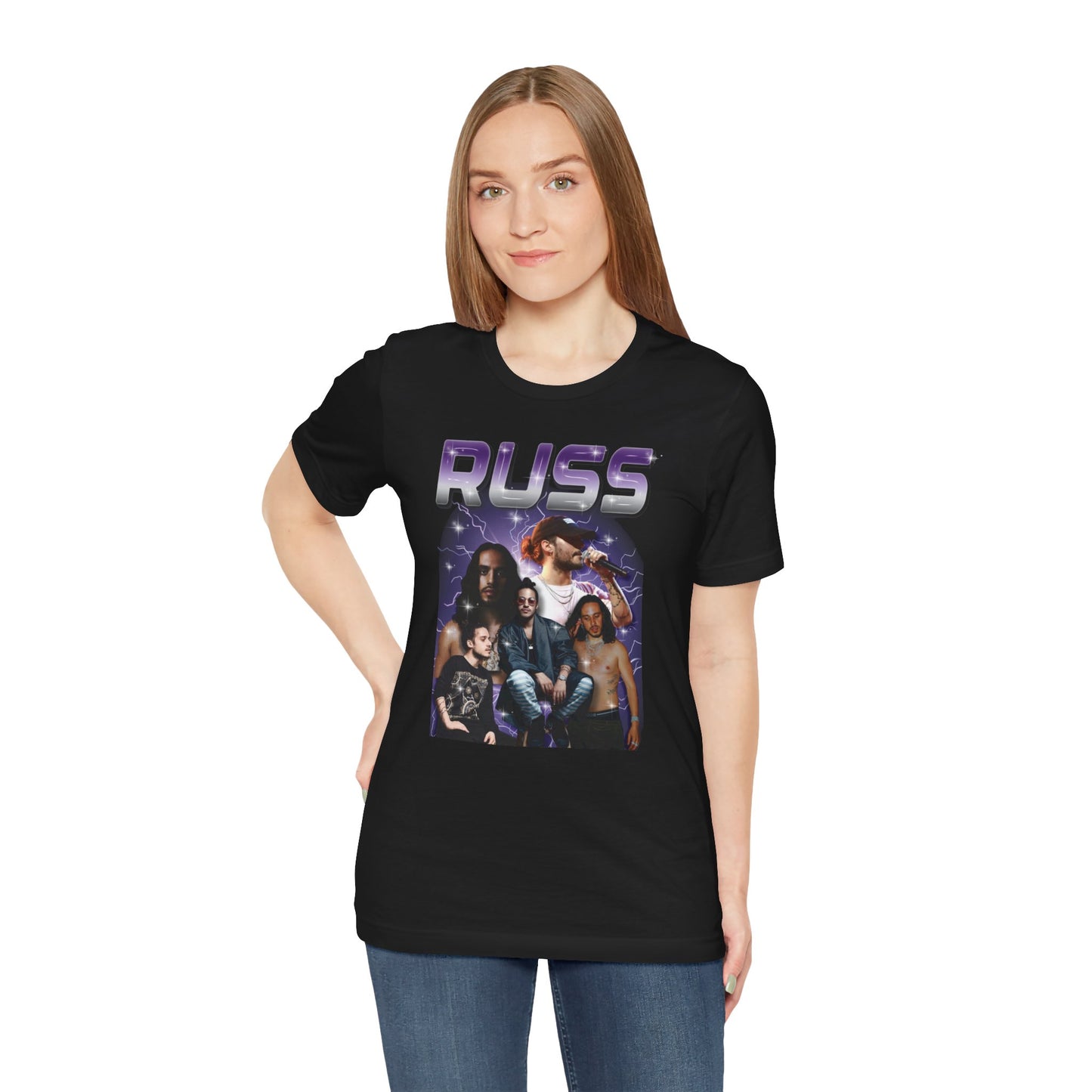 Russ Vintage Y2K Bootleg Concert T-Shirt