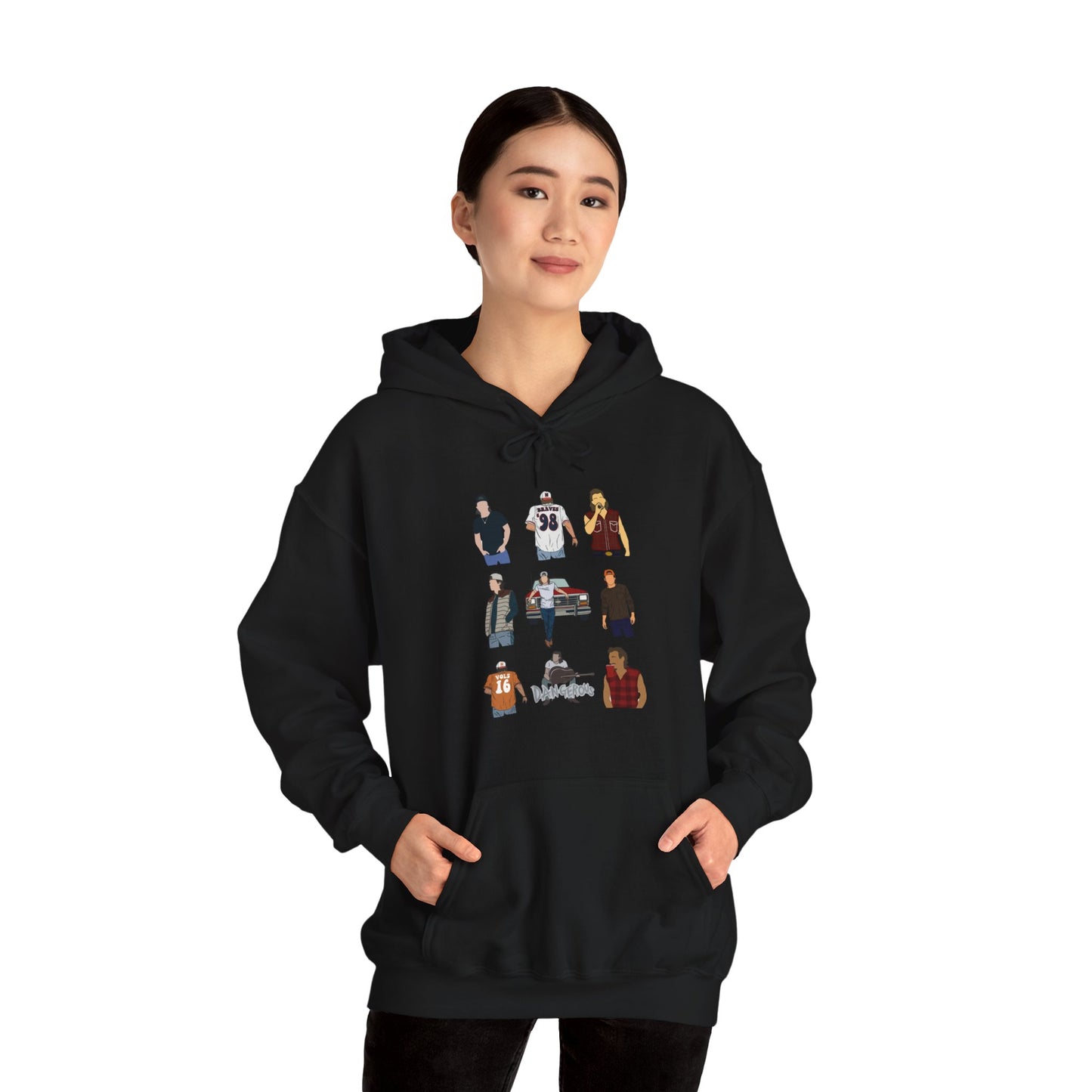 Morgan Wallen Retro Character Unisex Hoodie