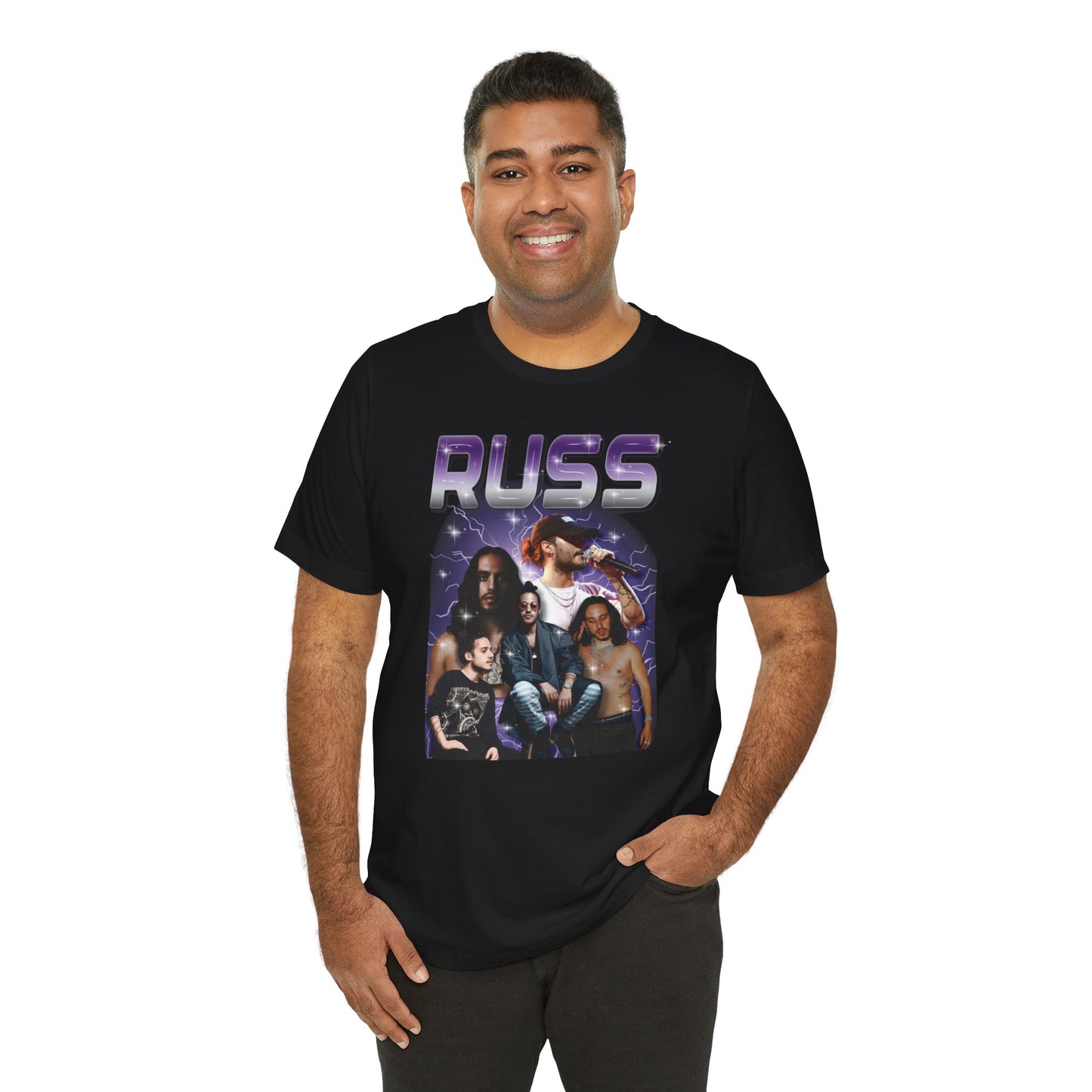 Russ Vintage Y2K Bootleg Concert T-Shirt