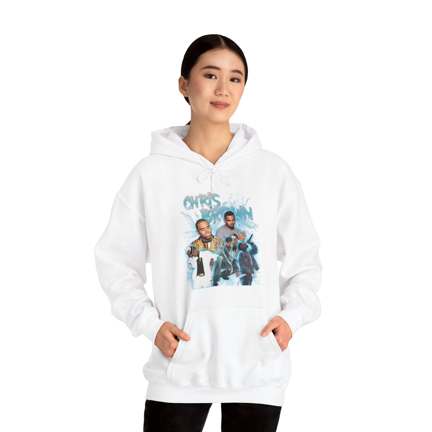 Chris Brown Y2K Vintage Concert Hoodie
