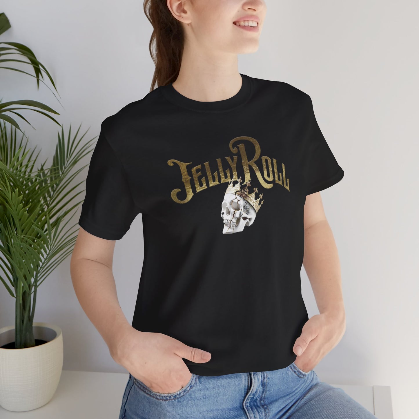 Jelly Roll Crown Skull Concert T-Shirt