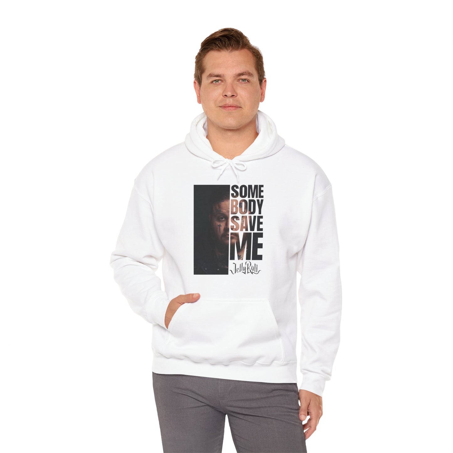 Jelly Roll "Somebody Save Me" Concert Hoodie