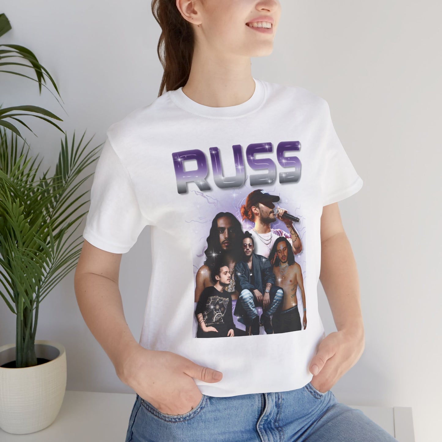 Russ Vintage Y2K Bootleg Concert T-Shirt