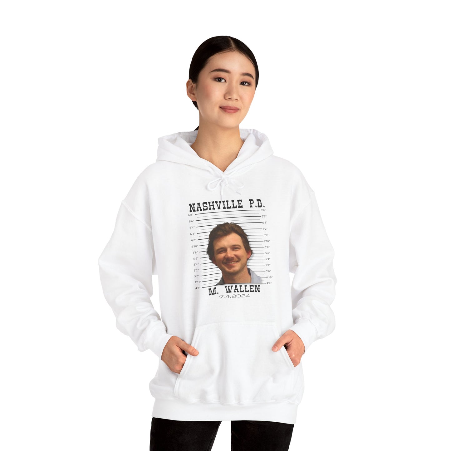 Morgan Wallen Mugshot Concert Hoodie