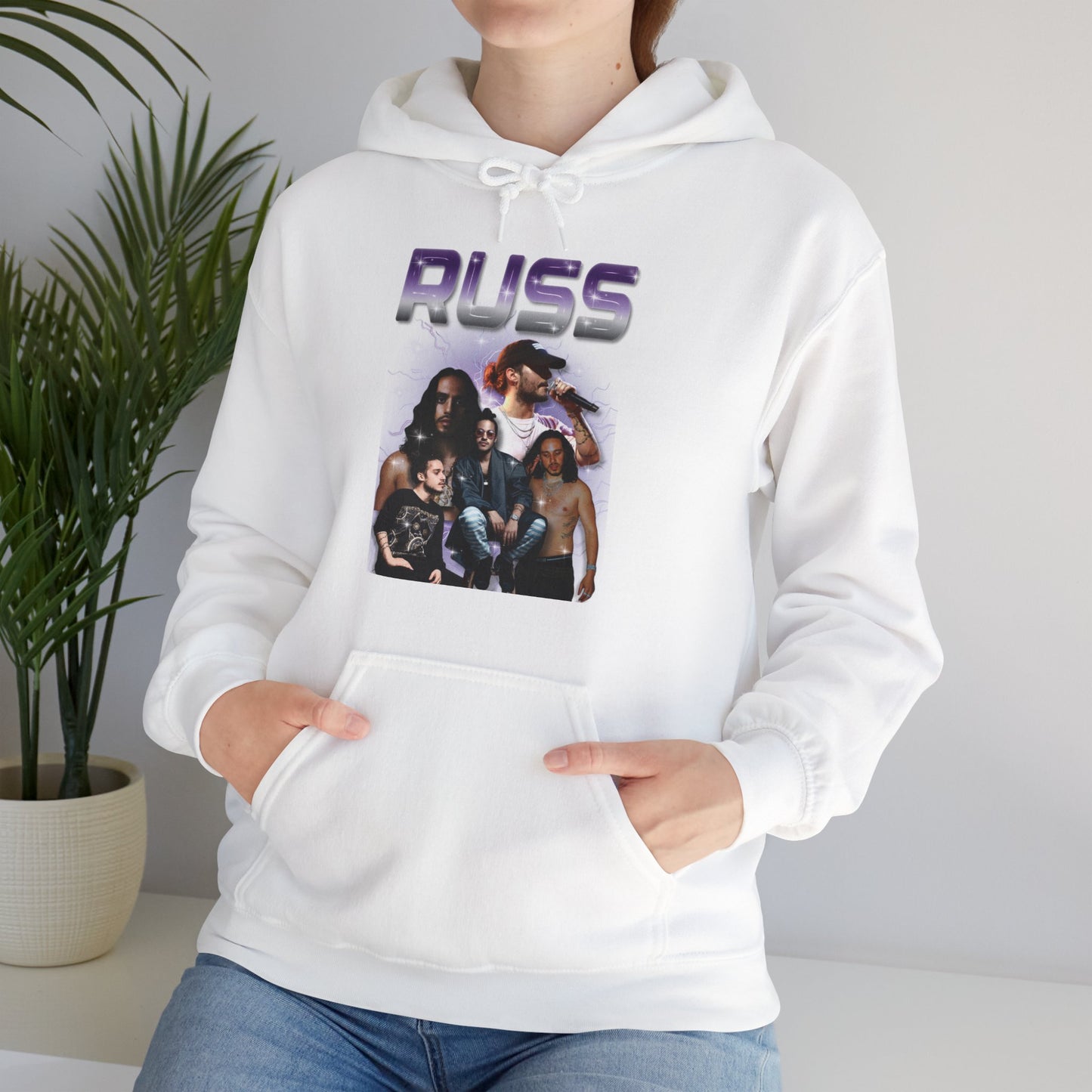 Russ Vintage Y2K Bootleg Concert Hoodie