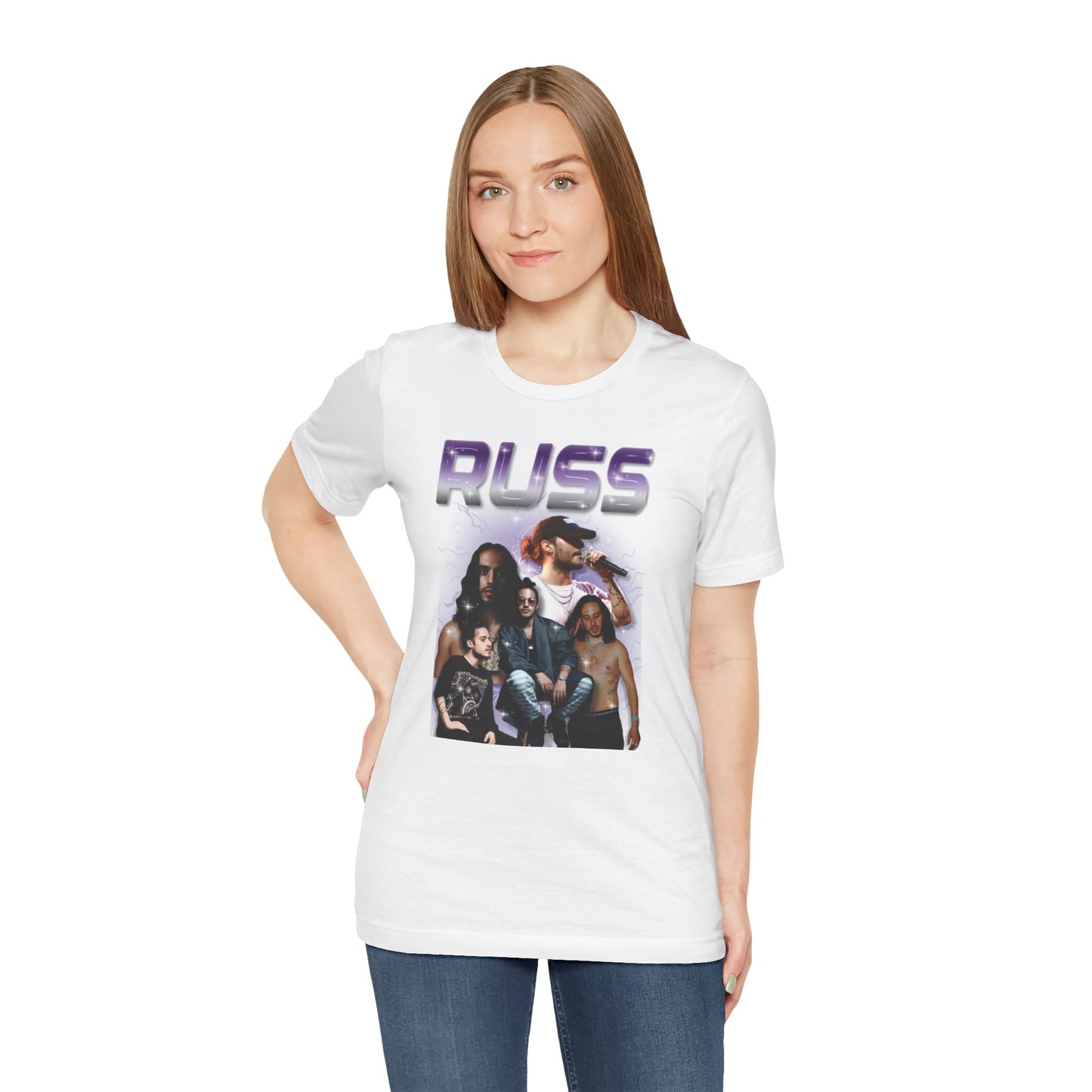 Russ Vintage Y2K Bootleg Concert T-Shirt