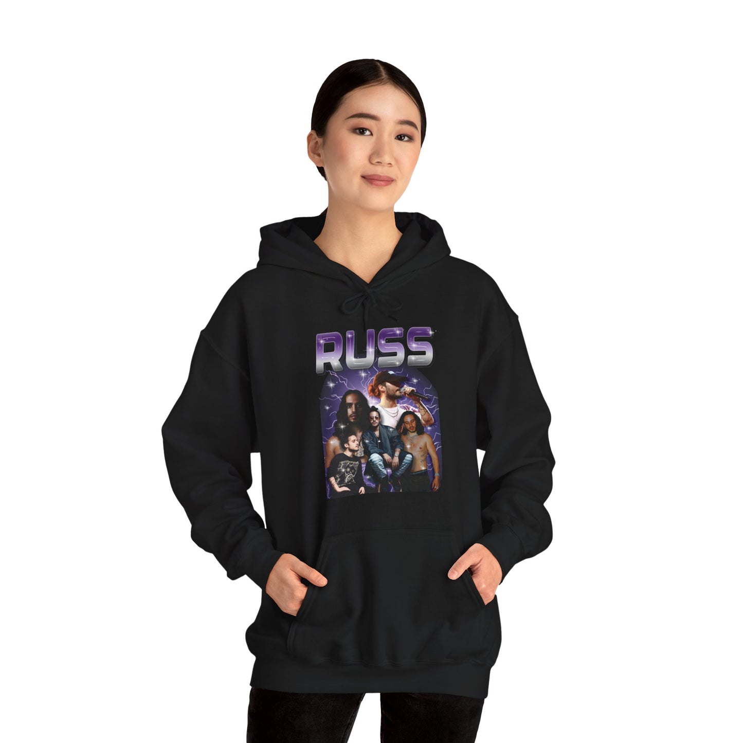 Russ Vintage Y2K Bootleg Concert Hoodie