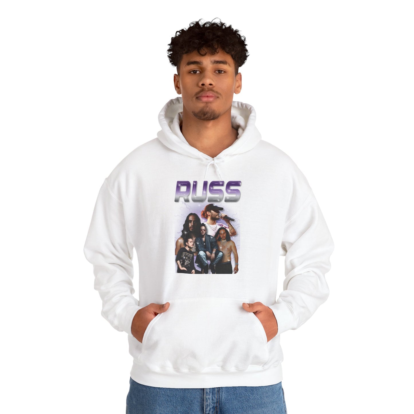 Russ Vintage Y2K Bootleg Concert Hoodie
