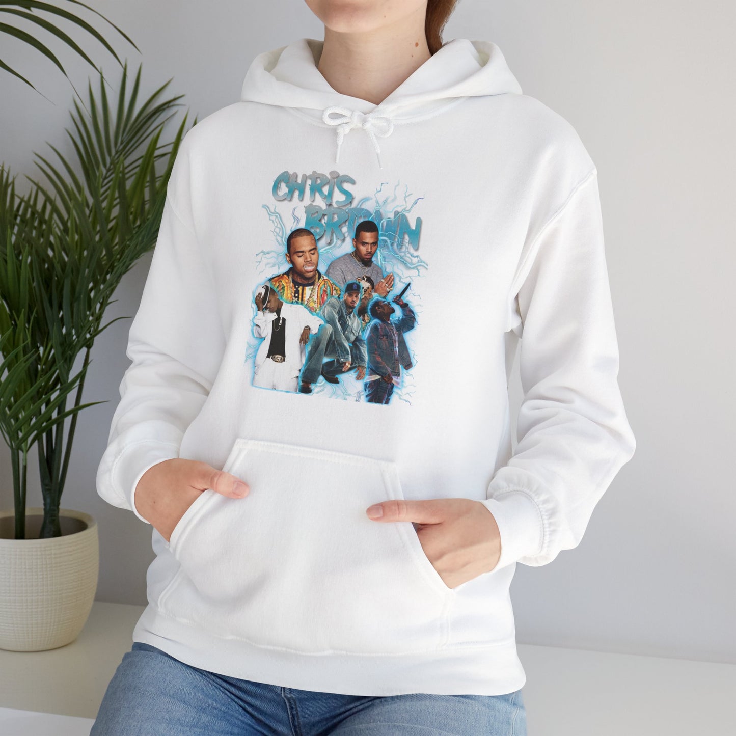 Chris Brown Y2K Vintage Concert Hoodie