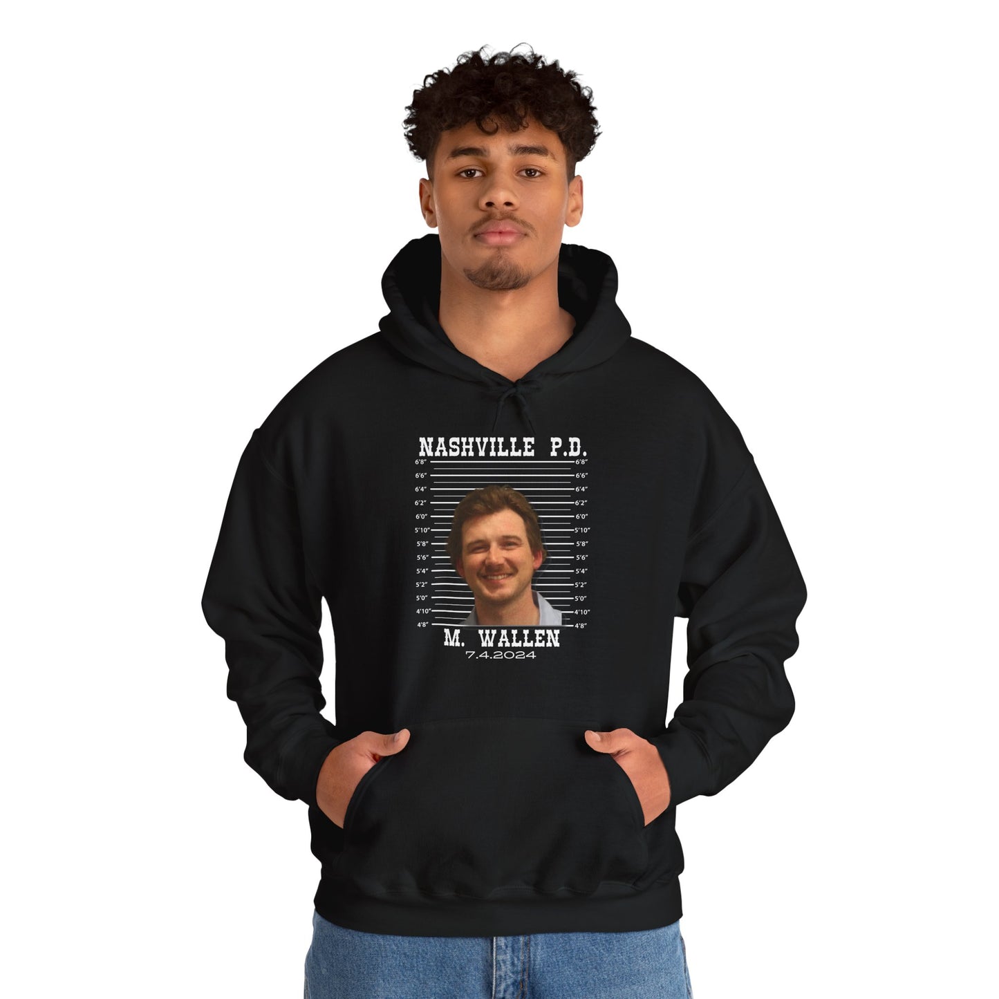 Morgan Wallen Mugshot Concert Hoodie