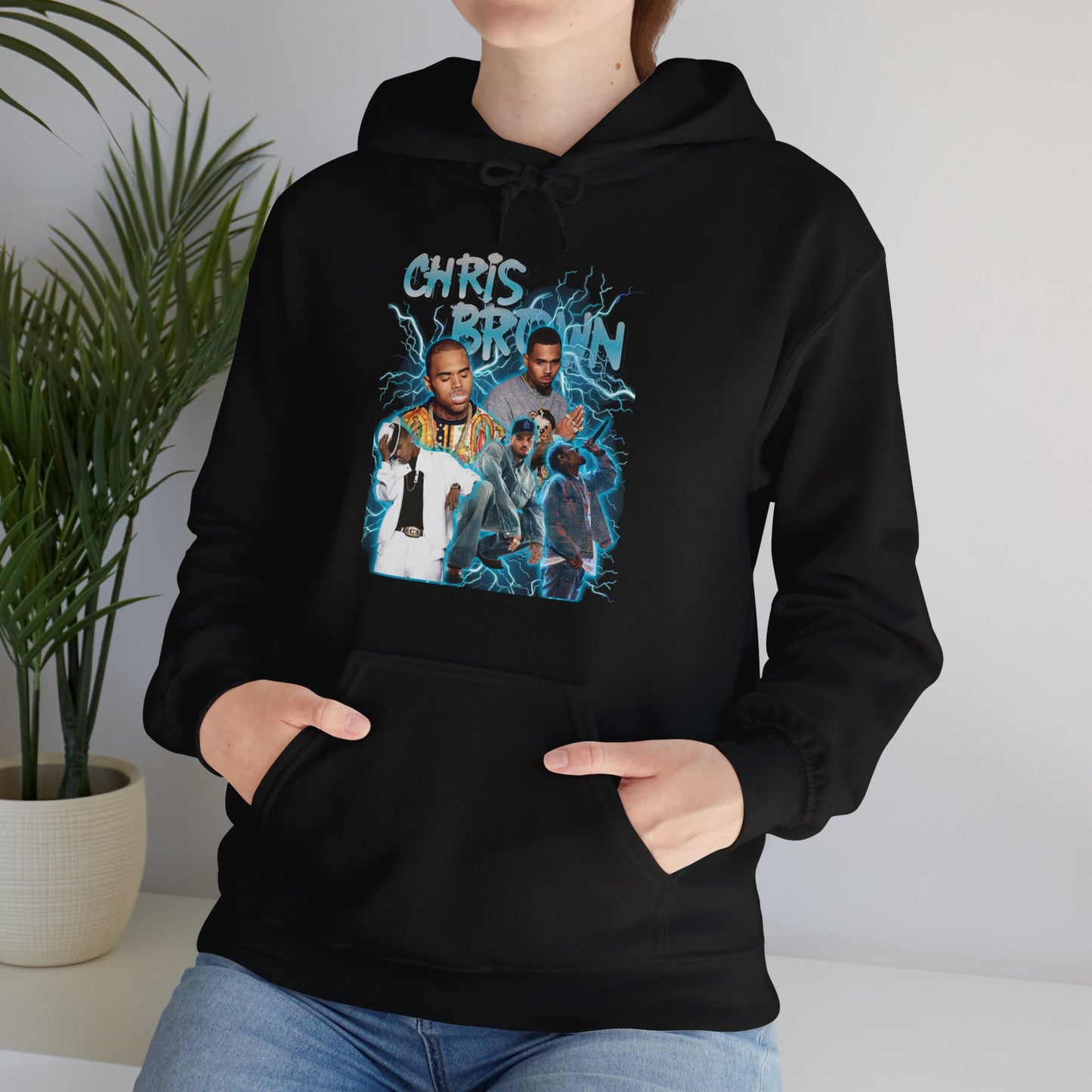 Chris Brown Y2K Vintage Concert Hoodie
