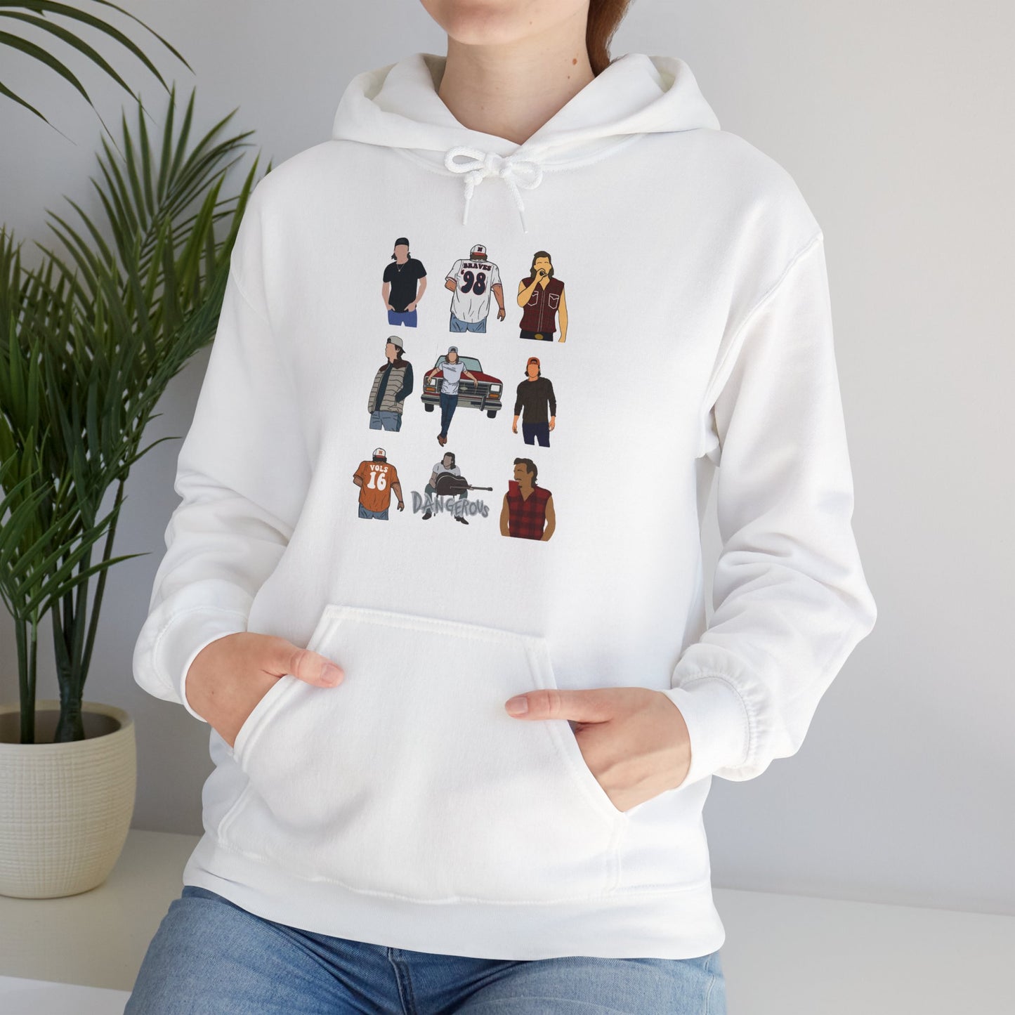 Morgan Wallen Retro Character Unisex Hoodie